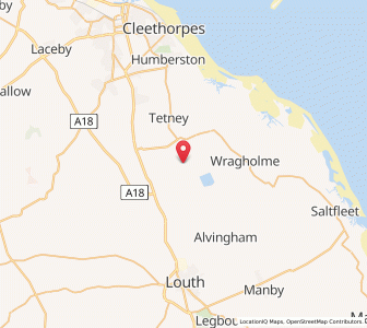 Map of Fulstow, EnglandEngland