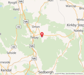 Map of Gaisgill, EnglandEngland