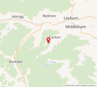 Map of Gammersgill, EnglandEngland