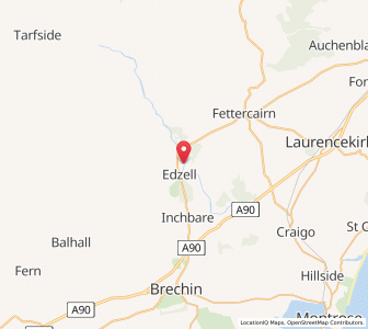 Map of Gannachy, ScotlandScotland