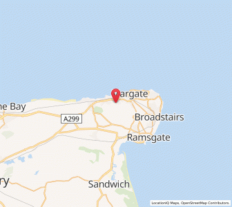 Map of Garlinge, EnglandEngland