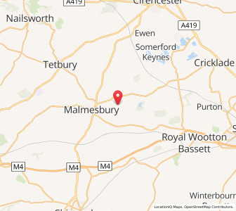 Map of Garsdon, EnglandEngland