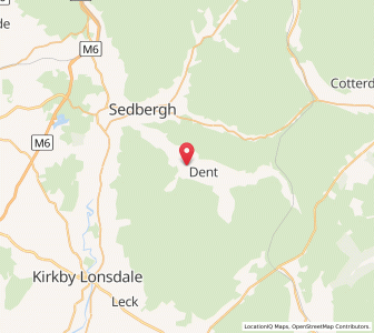 Map of Gawthrop, EnglandEngland