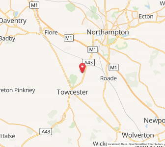 Map of Gayton, EnglandEngland