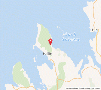 Map of Geary, ScotlandScotland