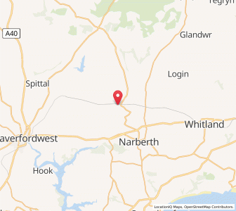 Map of Gelli, WalesWales