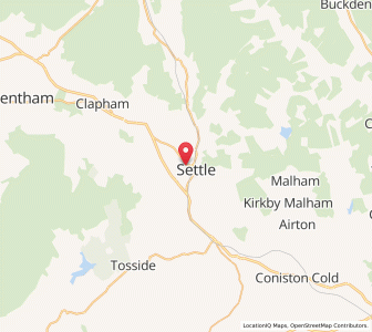 Map of Giggleswick, EnglandEngland