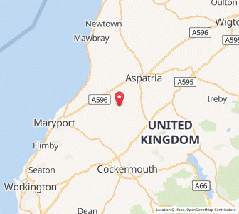 Map of Gilcrux, EnglandEngland