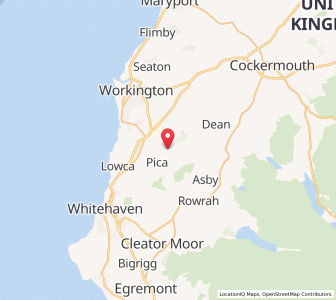 Map of Gilgarran, EnglandEngland