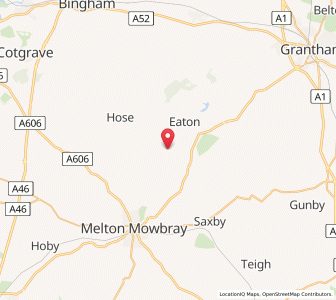 Map of Goadby Marwood, EnglandEngland