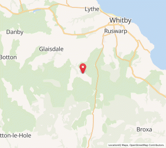 Map of Goathland, EnglandEngland