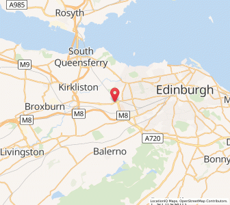 Map of Gogar, ScotlandScotland