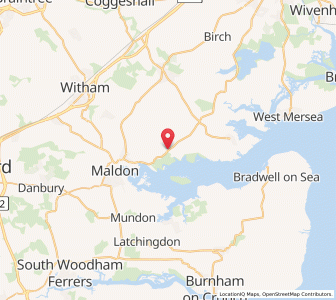 Map of Goldhanger, EnglandEngland