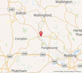 Map of Goring, EnglandEngland