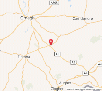 Map of Gortaclare, Northern IrelandNorthern Ireland