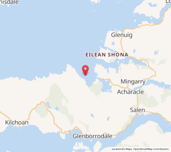 Map of Gortenfern, ScotlandScotland