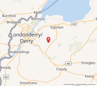 Map of Gortnessy, Northern IrelandNorthern Ireland