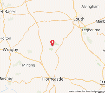 Map of Goulsby, EnglandEngland