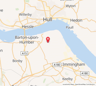 Map of Goxhill, EnglandEngland