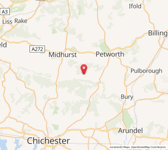 Map of Graffham, EnglandEngland