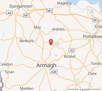 Map of Grange Blundel, Northern IrelandNorthern Ireland