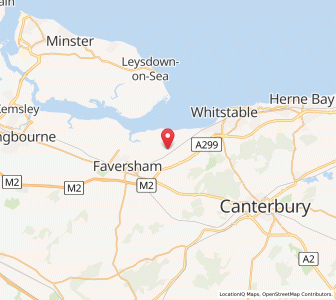 Map of Graveney, EnglandEngland