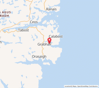 Map of Graver, ScotlandScotland