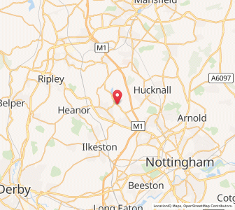 Map of Greasley, EnglandEngland