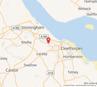 Map of Great Coates, EnglandEngland