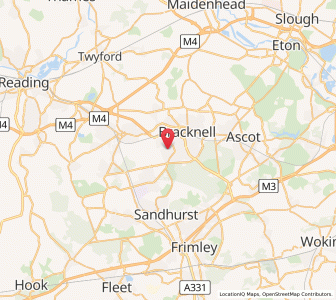 Map of Great Hollands, EnglandEngland