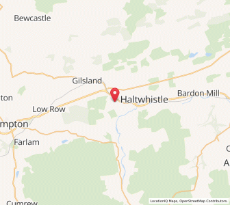 Map of Greenhead, EnglandEngland