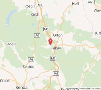 Map of Greenholme, EnglandEngland