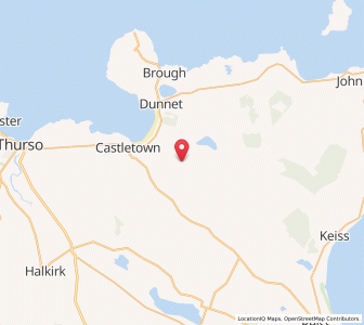 Map of Greenland, ScotlandScotland