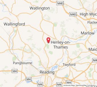 Map of Greys Green, EnglandEngland