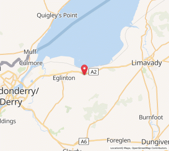 Map of Greysteel, Northern IrelandNorthern Ireland