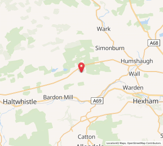 Map of Grindon, EnglandEngland