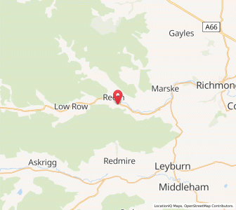 Map of Grinton, EnglandEngland