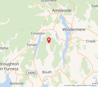Map of Grizedale, EnglandEngland
