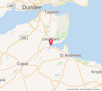 Map of Guardbridge, ScotlandScotland