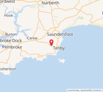 Map of Gumfreston, WalesWales