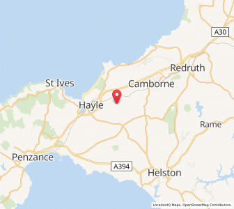 Map of Gwinear, EnglandEngland