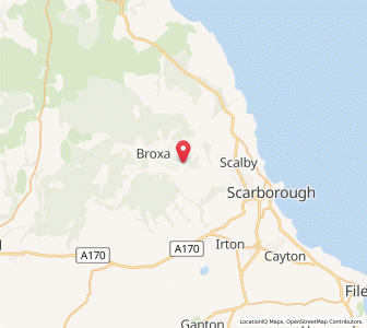 Map of Hackness, EnglandEngland