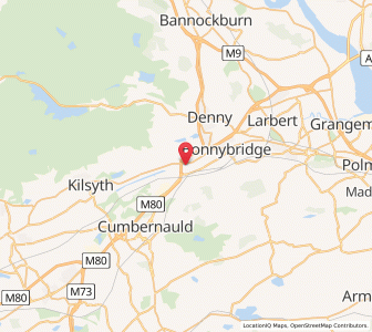 Map of Haggs, ScotlandScotland