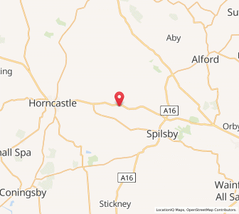 Map of Hagworthingham, EnglandEngland