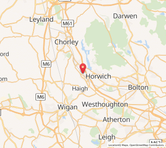 Map of Haigh, EnglandEngland