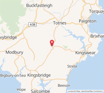 Map of Halwell, EnglandEngland