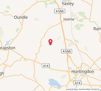 Map of Hamerton, EnglandEngland