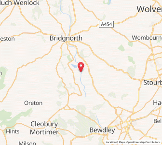 Map of Hampton Loade, EnglandEngland