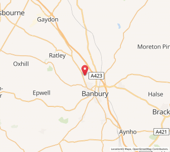 Map of Hanwell, EnglandEngland