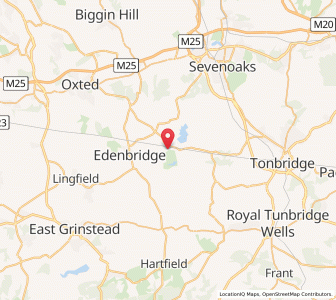 Map of Harbrough, EnglandEngland